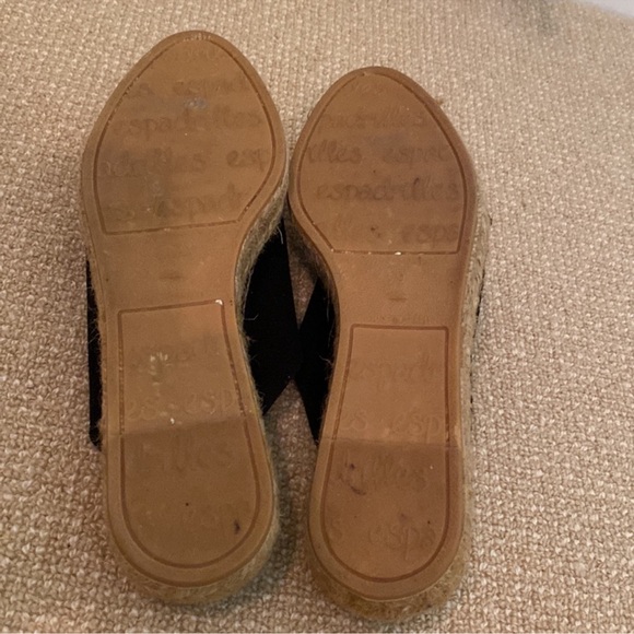 ANTHROPOLOGIE Gaimo platform leather espadrilles - Picture 4 of 4